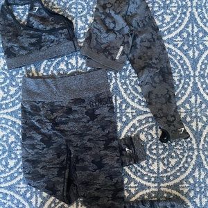 Camo Gymshark Set